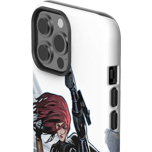 Marvel Black Widow High Kick iPhone 15 Pro Max Impact Case